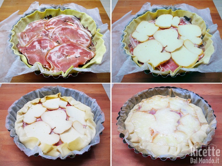 Cuocere la torta in forno caldo