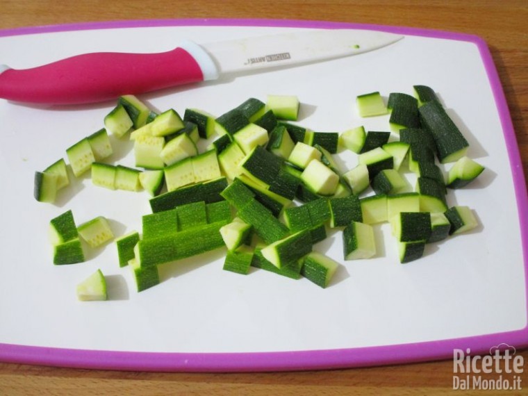 Carbonara vegetariana di zucchine 2