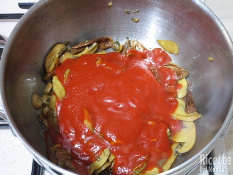 Maltagliati con i funghi 5