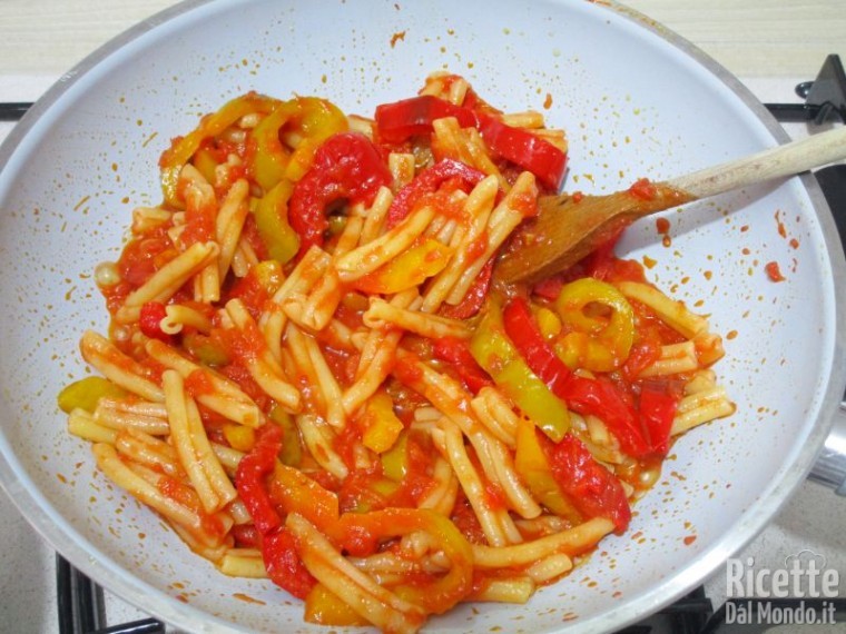 Pasta e peperoni 8
