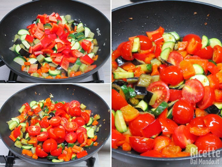 Completare la cottura delle verdure
