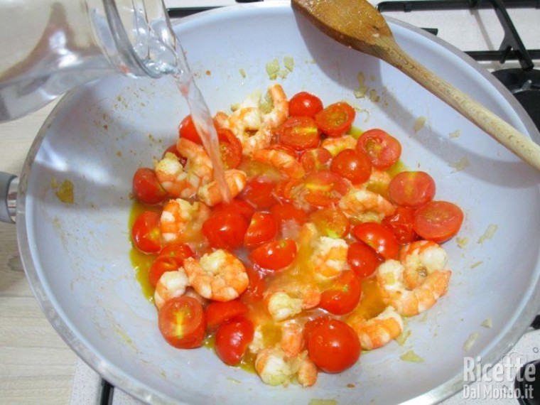 Bigoli gamberetti e pomodorini 7
