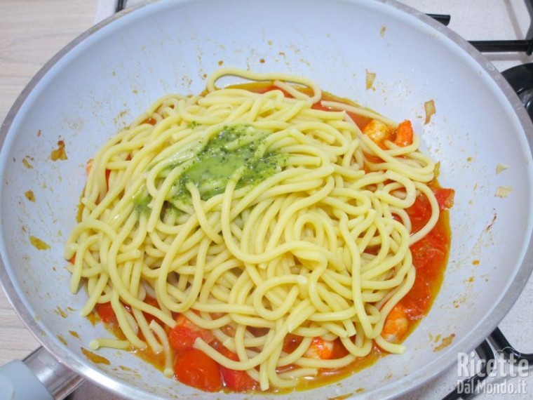Bigoli gamberetti e pomodorini 9