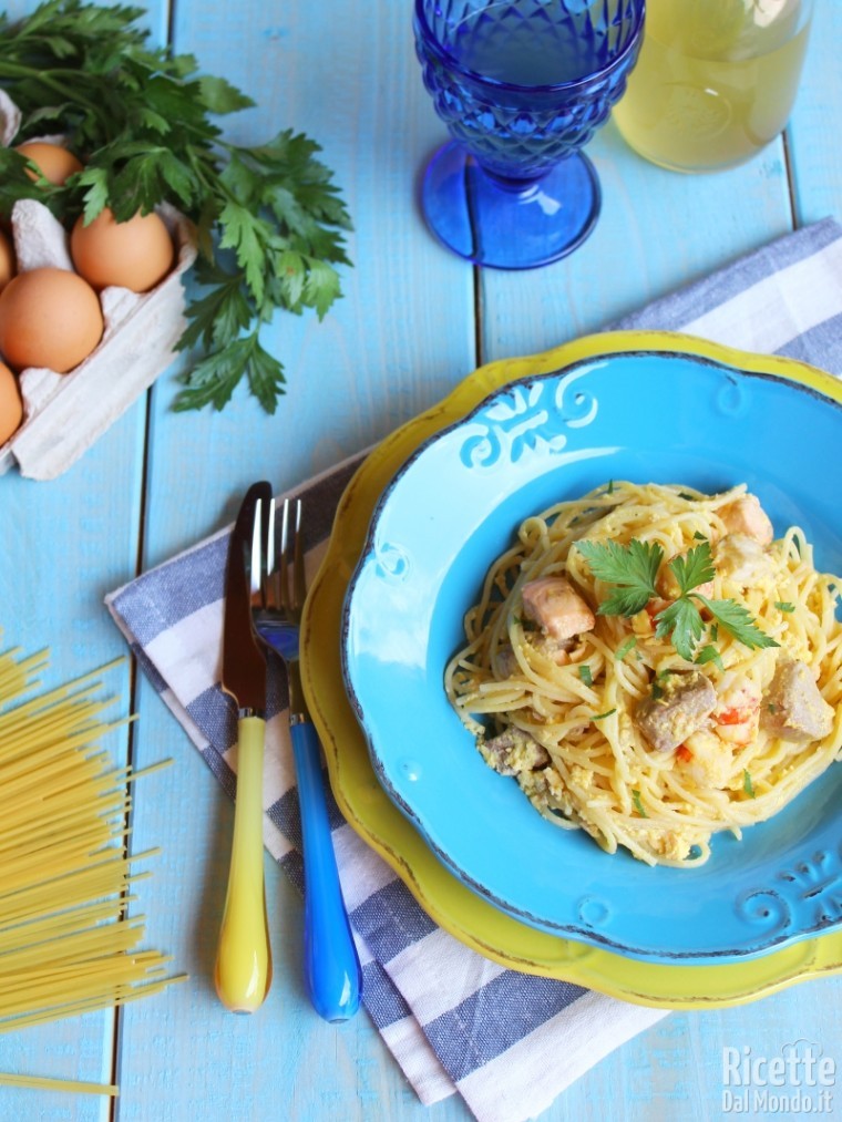 Come fare la carbonara di mare