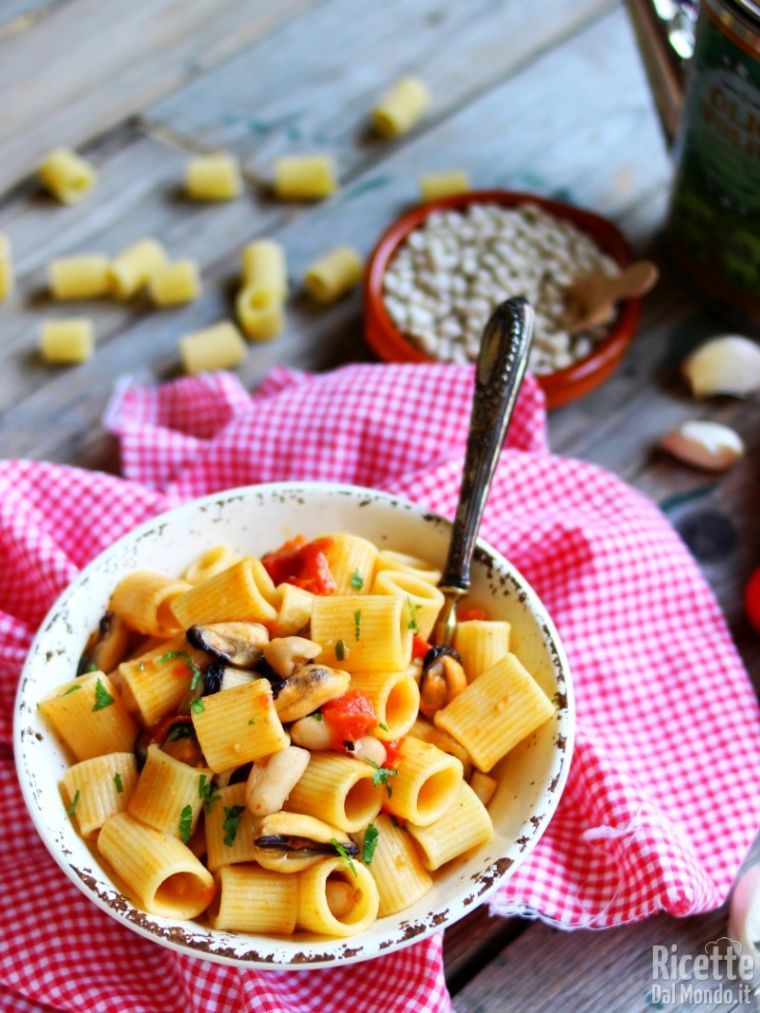 Come fare la pasta fagioli e cozze