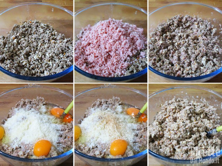 Preparare il ripieno