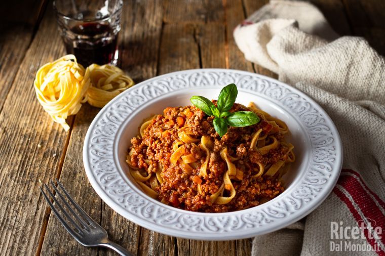 Tagliatelle alla bolognese, un vero comfort!