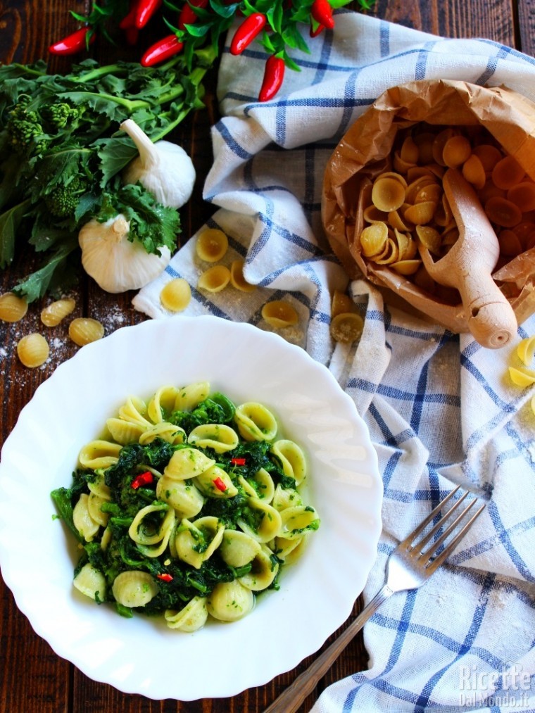 Orecchiette con le cime di rapa pugliesi