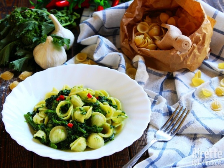 Orecchiette con le cime di rapa