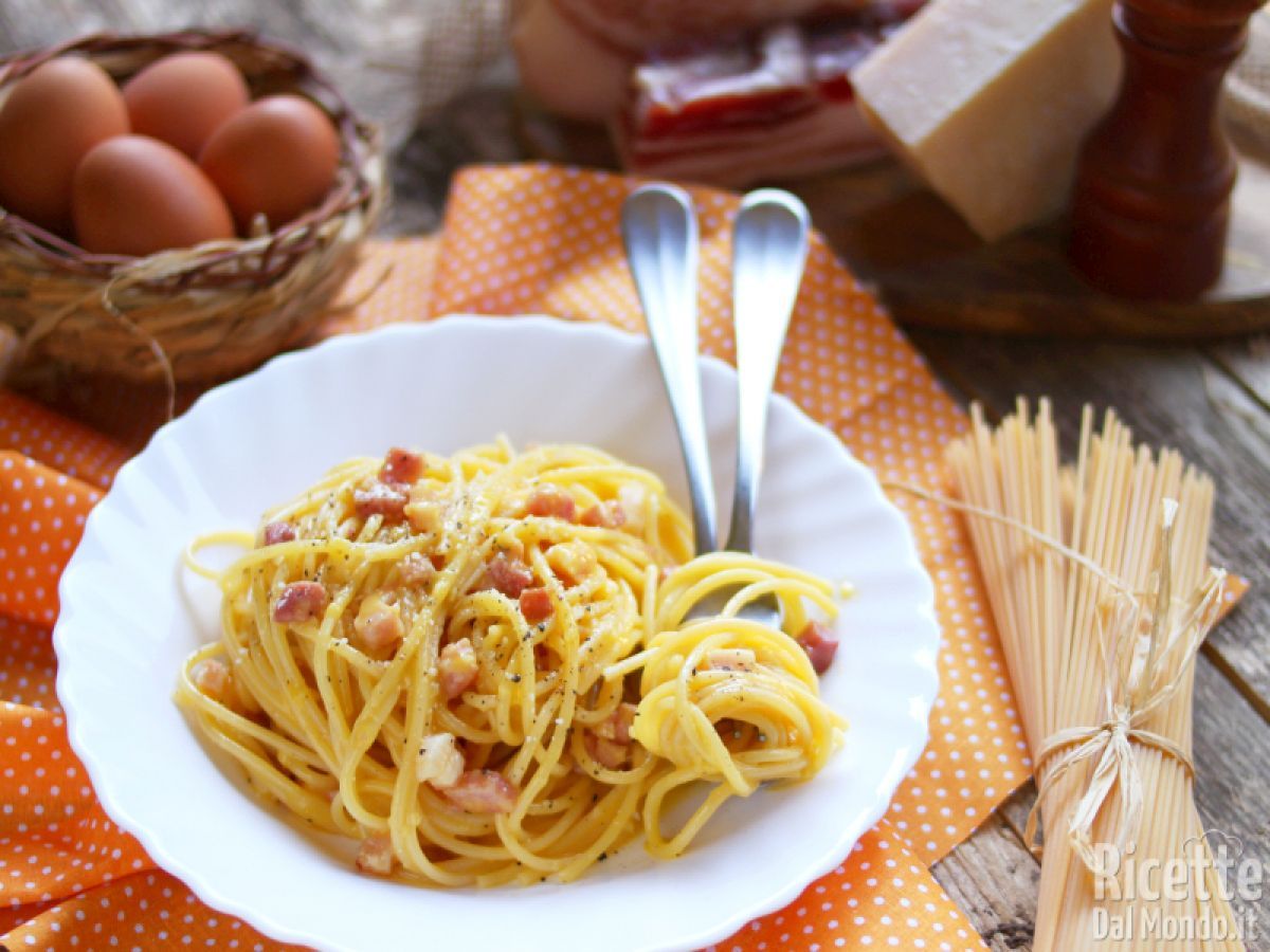 Spaghetti alla carbonara, la ricetta originale passo passo