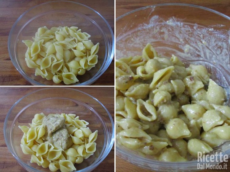 Pasta al pesto di noci 3