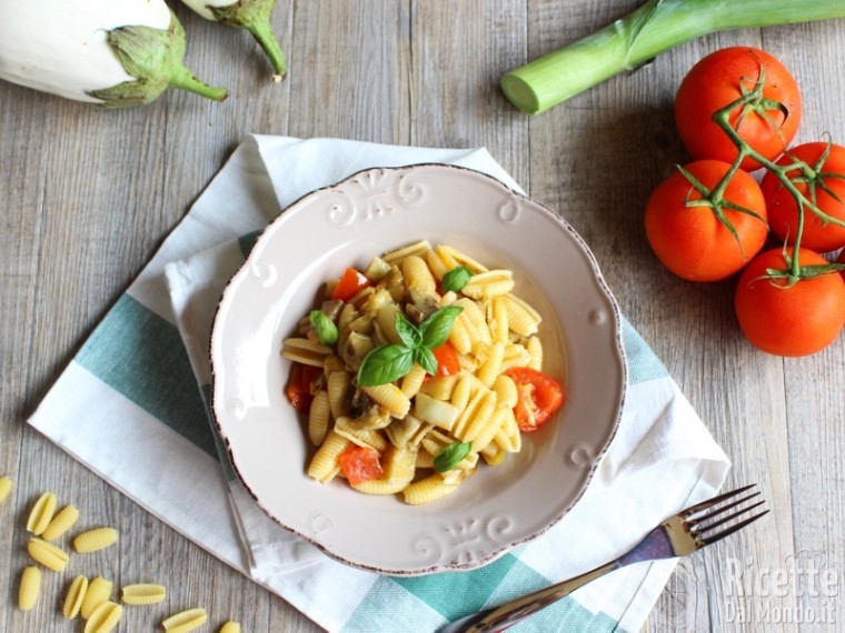 Gnocchetti Sardi con le Melanzane