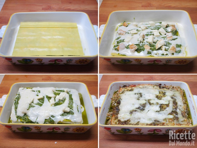 Cuocere la lasagna in forno caldo