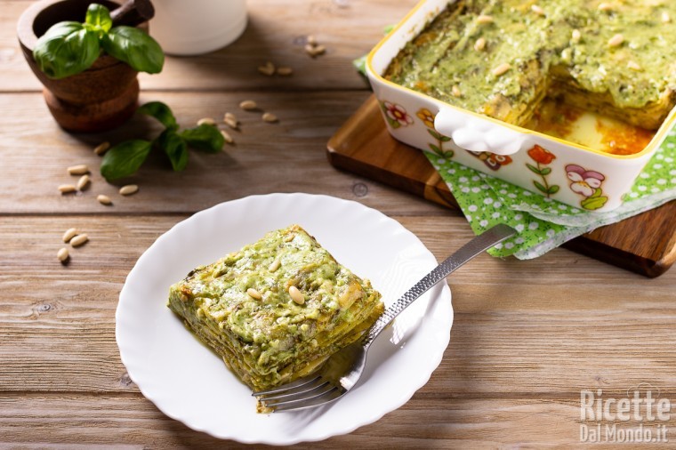 Lasagne al pesto