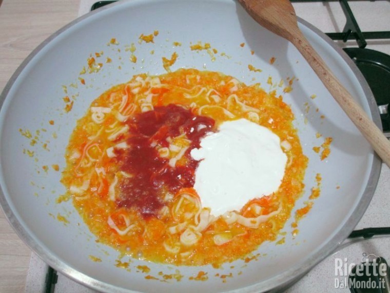 Pennette vodka e polpa di granchio 8