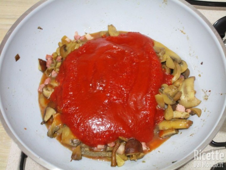 Pappardelle boscaiola 6