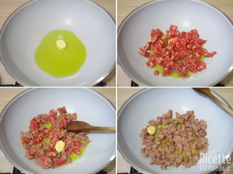 Pasta con fagioli e salsiccia 4