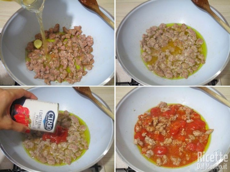 Pasta con fagioli e salsiccia 5