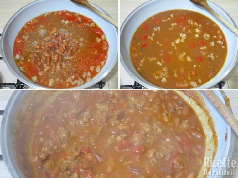 Pasta con fagioli e salsiccia 6