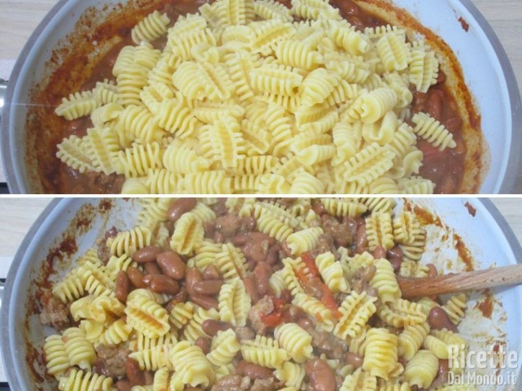 Pasta fagioli e salsiccia 7
