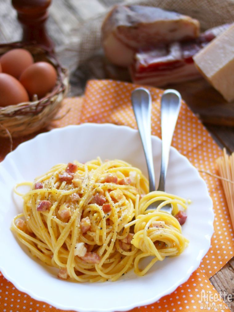 Ricetta spaghetti alla carbonara