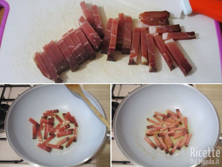 Trofie con rucola e speck 2