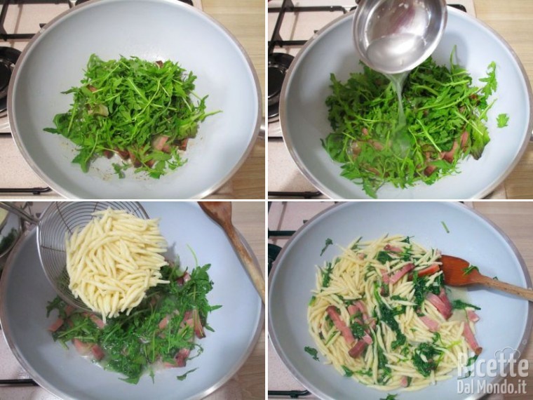 Trofie con rucola e speck 4