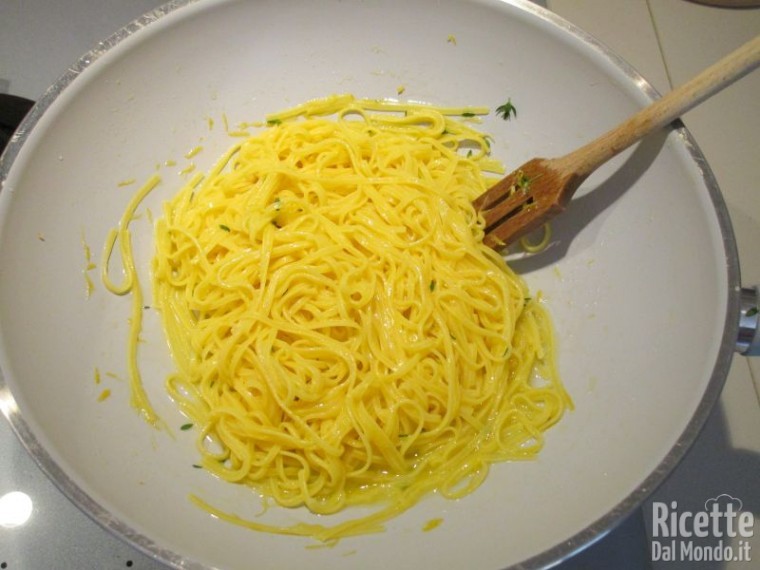 Tagliolini al'uovo al limone 7