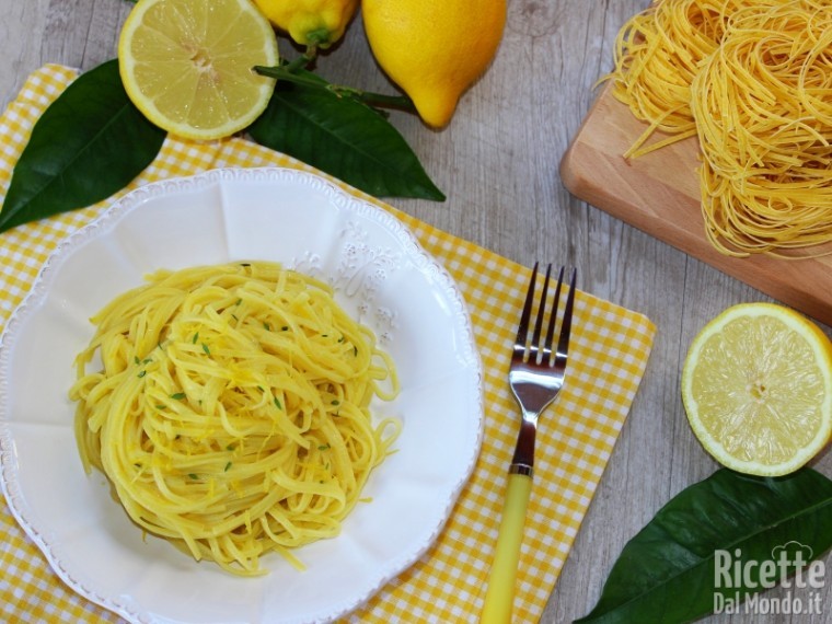 Tagliolini al limone
