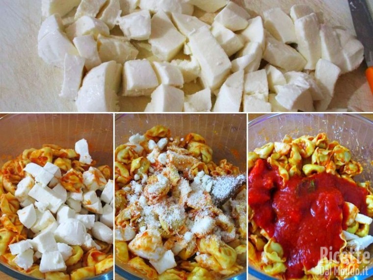 Pasta fresca ripiena al forno 5