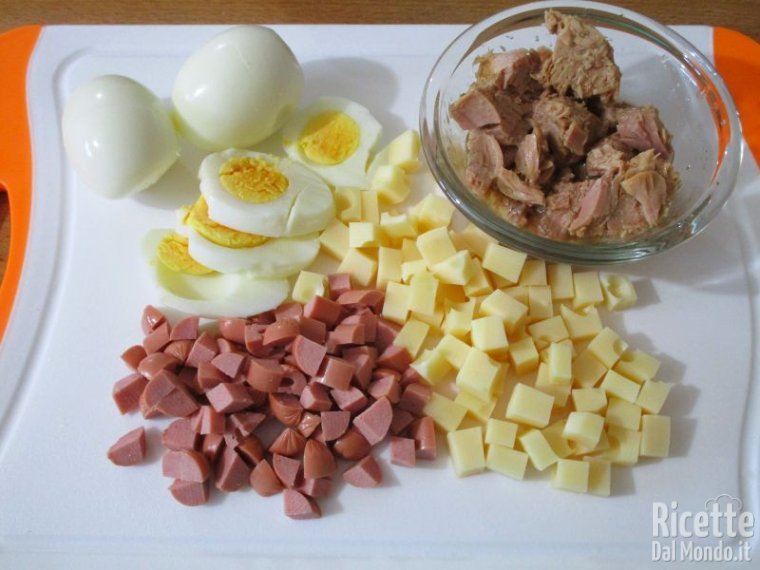 Insalata classica di riso 4