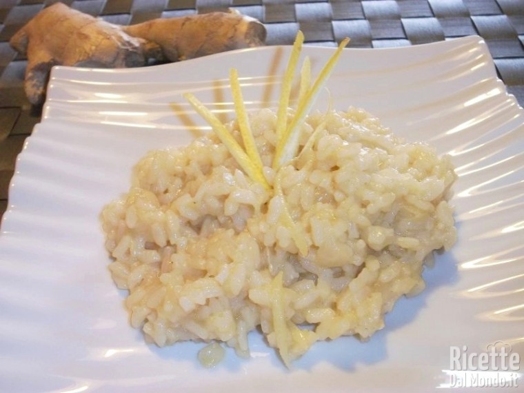 Ricetta risotto allo zenzero