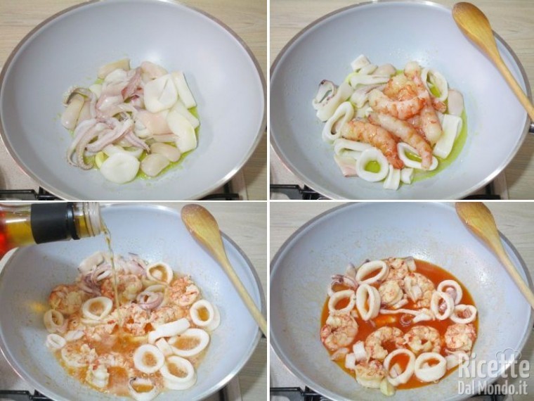 Risotto alla pescatora ai frutti di mare 6