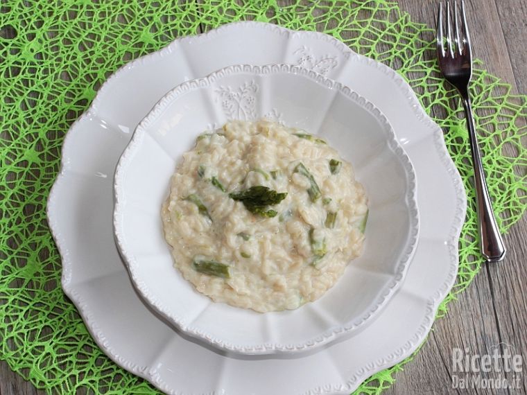 Ricetta risotto agli asparagi