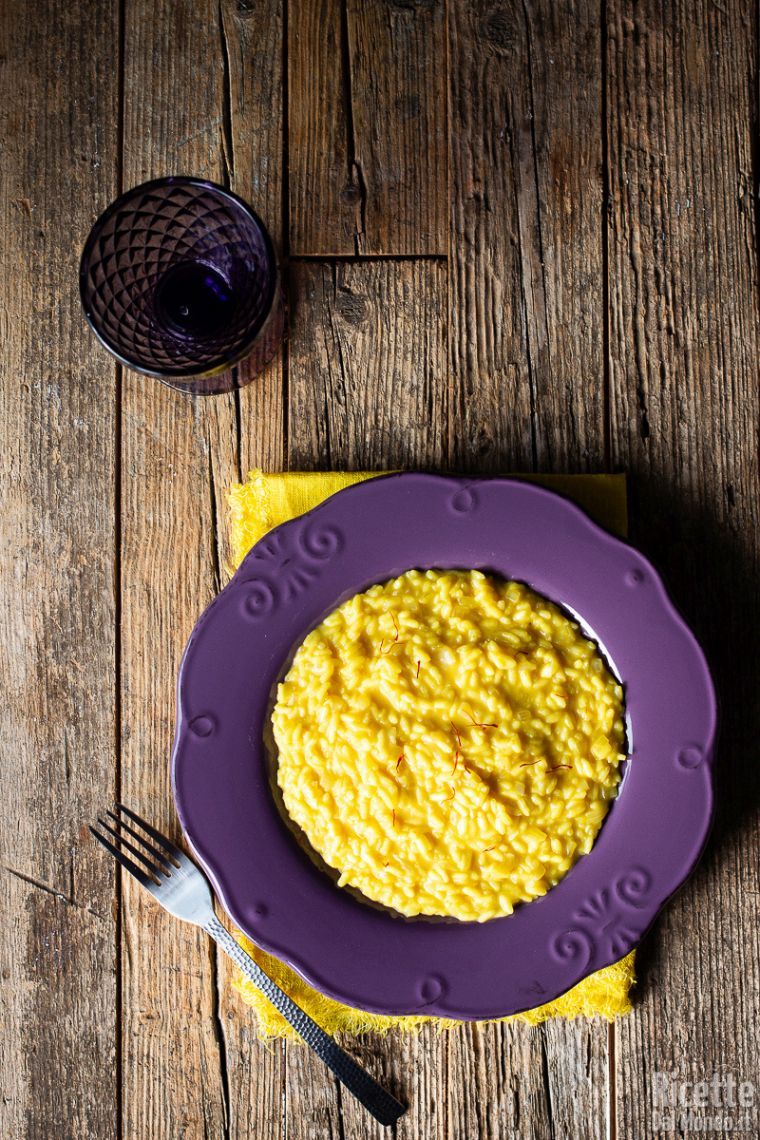 Ricetta risotto allo zafferano milanese