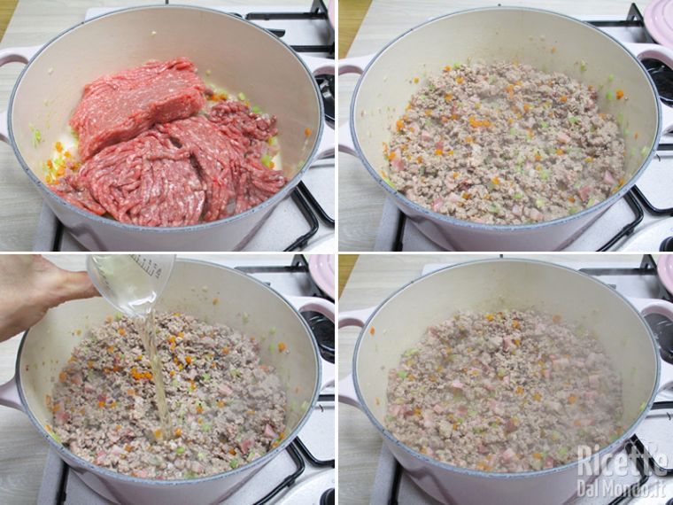 Cuocere la carne macinata