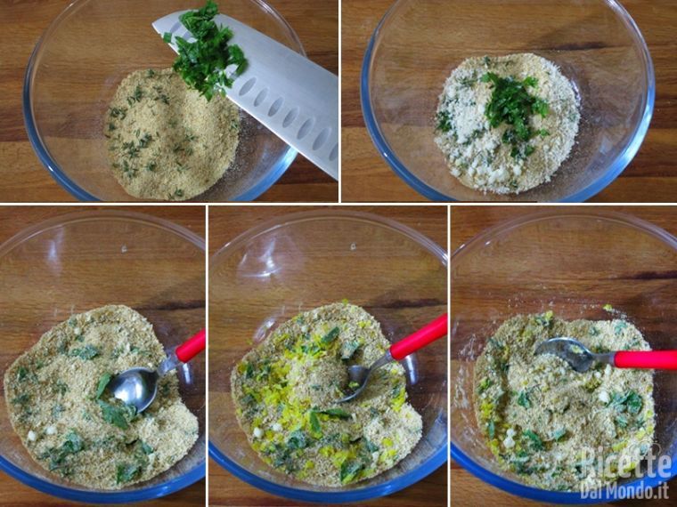 Preparare la panatura