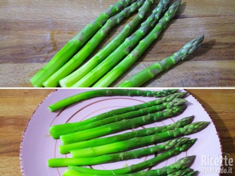 Asparagi uova e pane 2