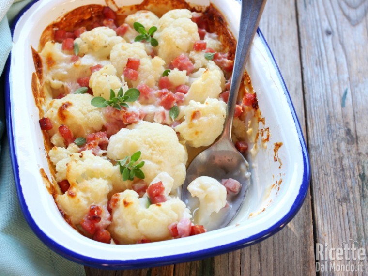 Cavolfiore gratinato