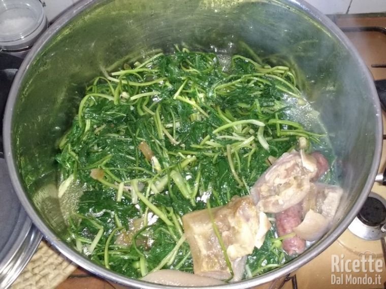 Cuocere le verdure