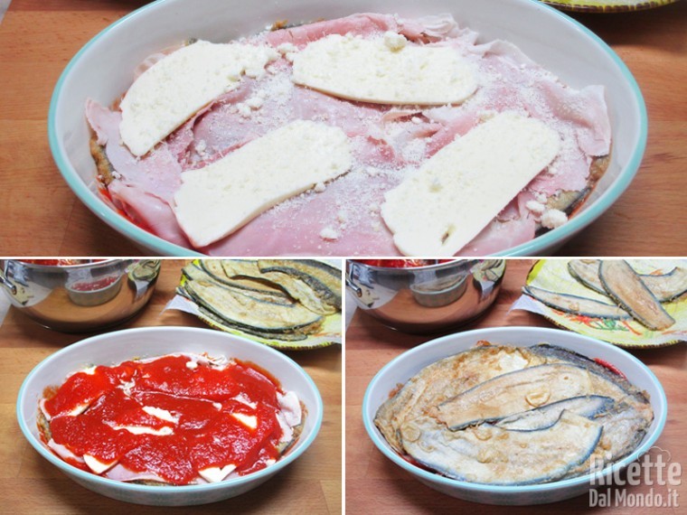 Completare la preparazione della parmigiana