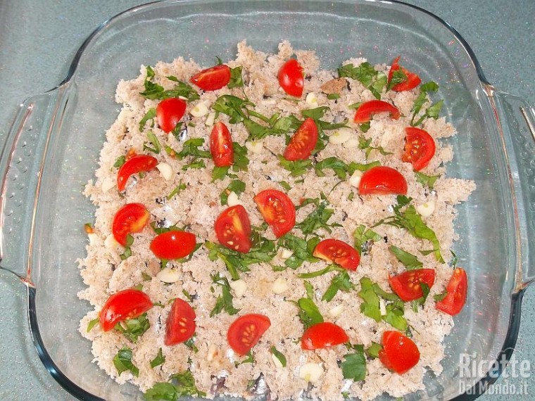 Alici gratinate al forno 4