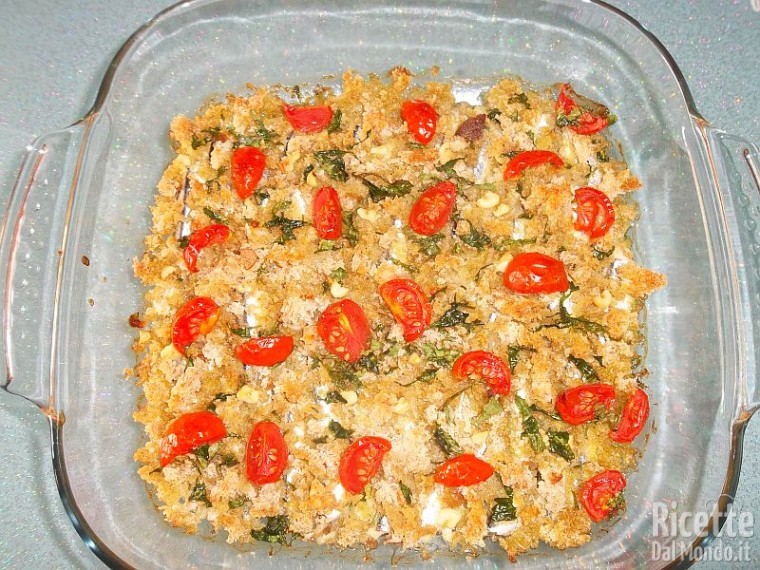 Alici gratinate al forno 6