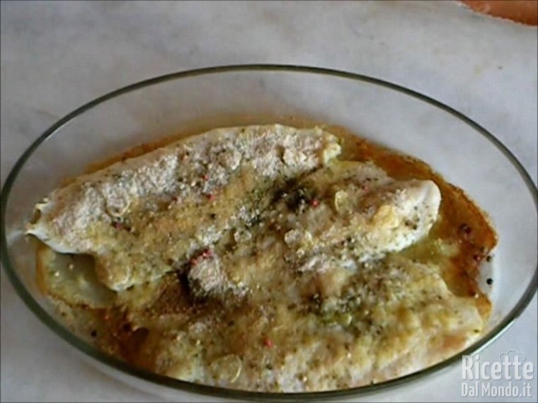 Filetti di Pangasio in Forno al Gratin