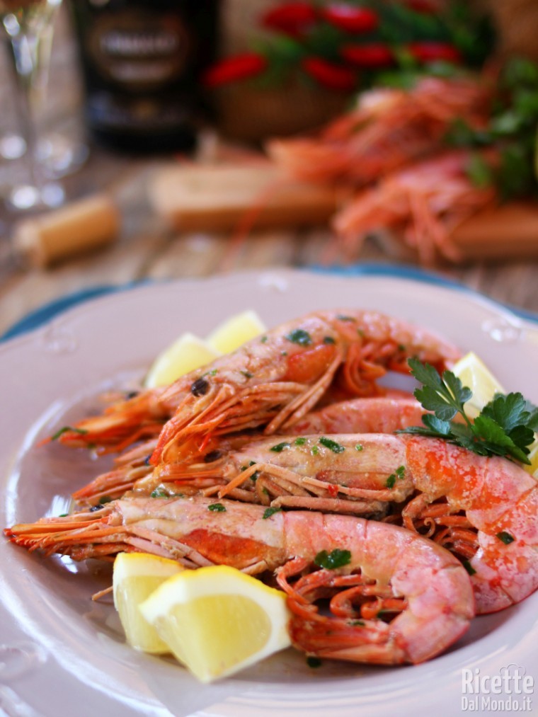 Come cucinare i gamberi argentini