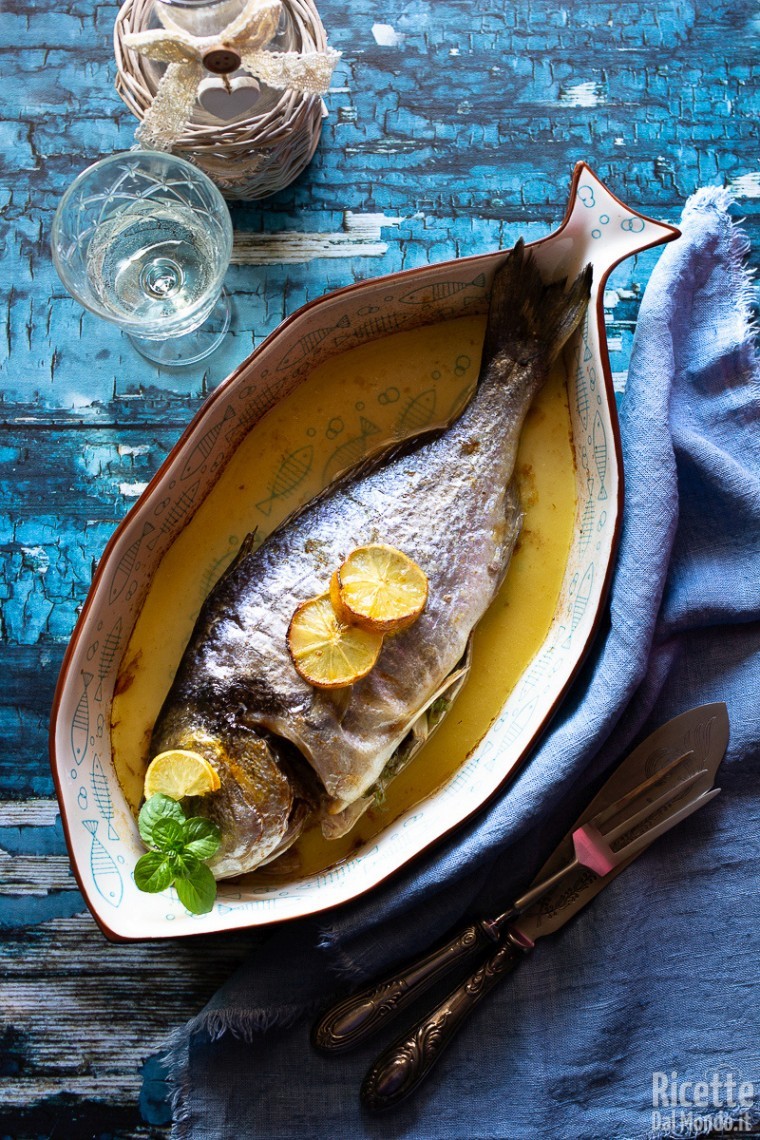Ricetta orata al vino bianco
