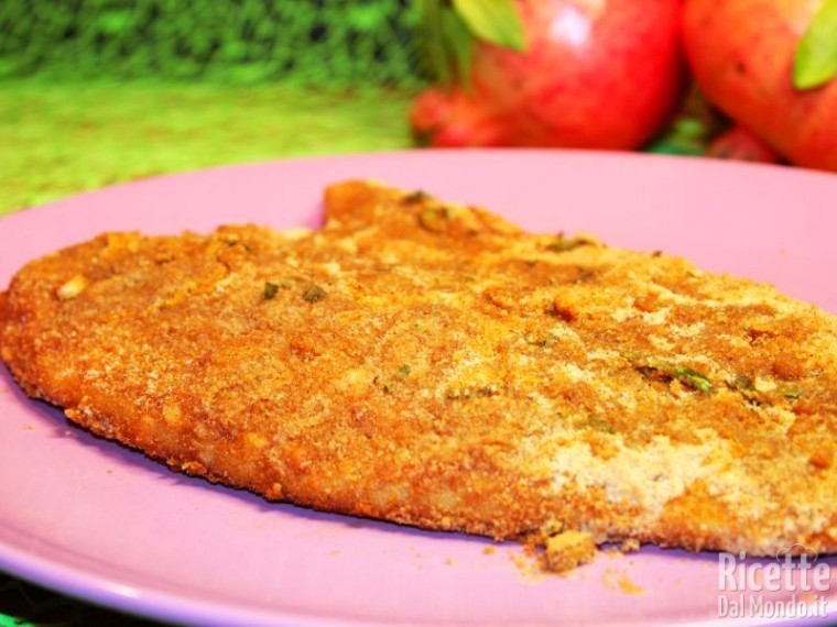 Pesce Persico Impanato al Forno