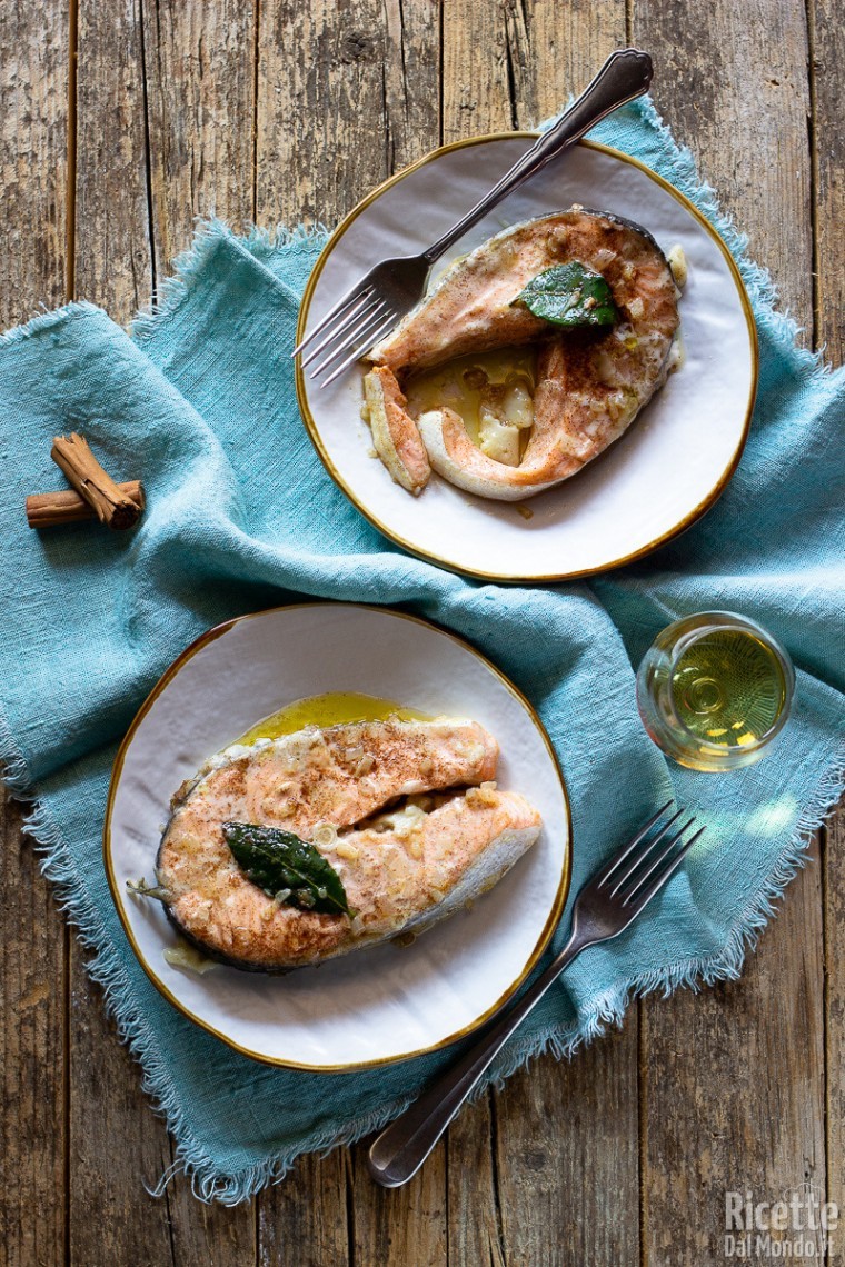 Ricetta salmone saporito in padella