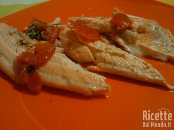 Trota Salmonata all'Acqua Pazza