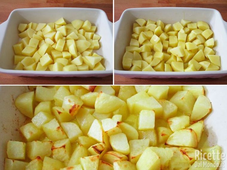 Infornare le patate